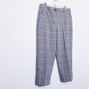 kate spade Black and White Tailored Dress Pants